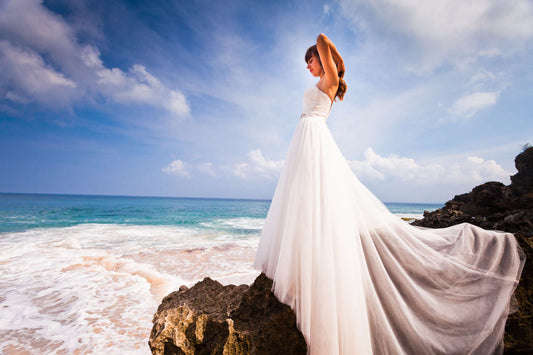 Beach & Boho Wedding Dress Guide: Coastal Bride Style