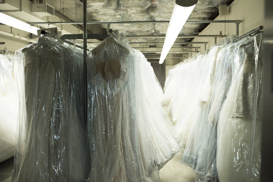 Should I dry clean my wedding dress after the wedding?