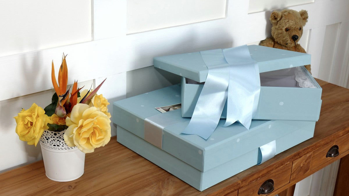 Dotti Blue Keepsake Box - Small