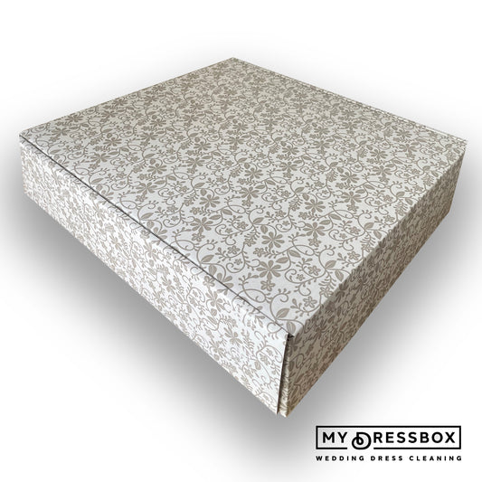 wedding dress storage box Bridal Acid Free Tissue Preservation SMALL Box free tissue paper Custom Wedding Dress Boxes Wholesale